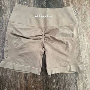 Alphalete Women's Tan Shorts